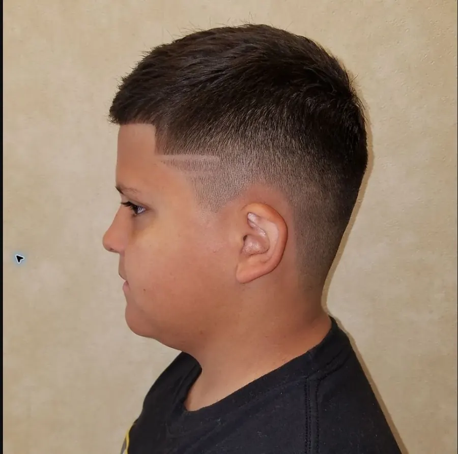 Men’s haircut and fade by Andrew Stylez Hair in Las Vegas