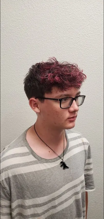 Custom hair color and hairstyle by Andrew Stylez Hair in Las Vegas