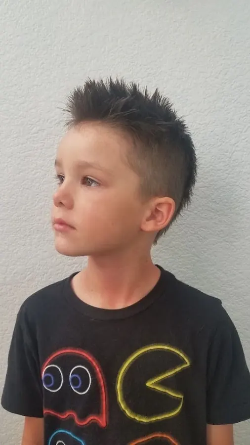 Kids’ haircut and style by Andrew Stylez Hair in Las Vegas
