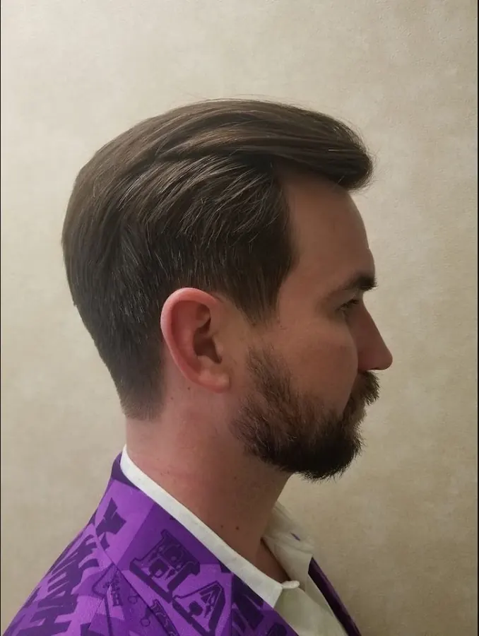 Men’s haircut and fade by Andrew Stylez Hair in Las Vegas