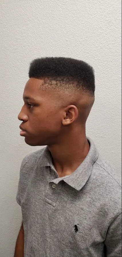 Men’s haircut and fade by Andrew Stylez Hair in Las Vegas