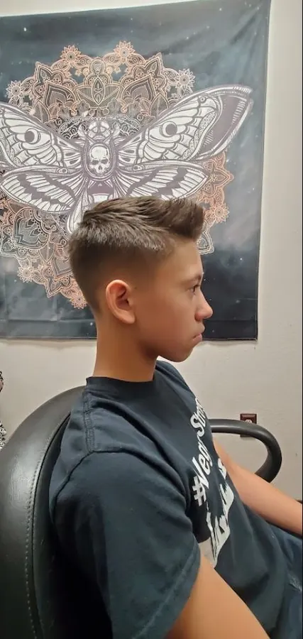 Kids’ haircut and style by Andrew Stylez Hair in Las Vegas
