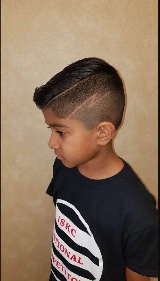 Kids’ haircut and style by Andrew Stylez Hair in Las Vegas