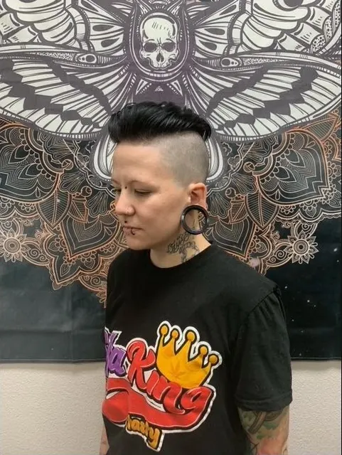 Custom hair color and hairstyle by Andrew Stylez Hair in Las Vegas