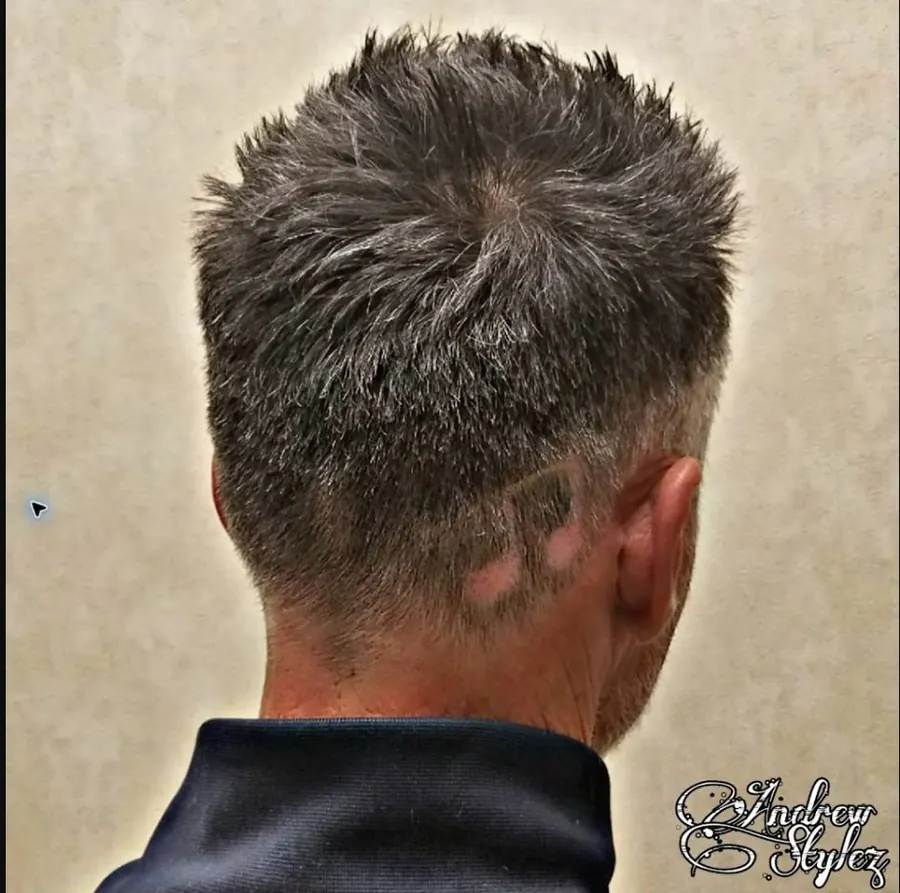 Men’s haircut and fade by Andrew Stylez Hair in Las Vegas